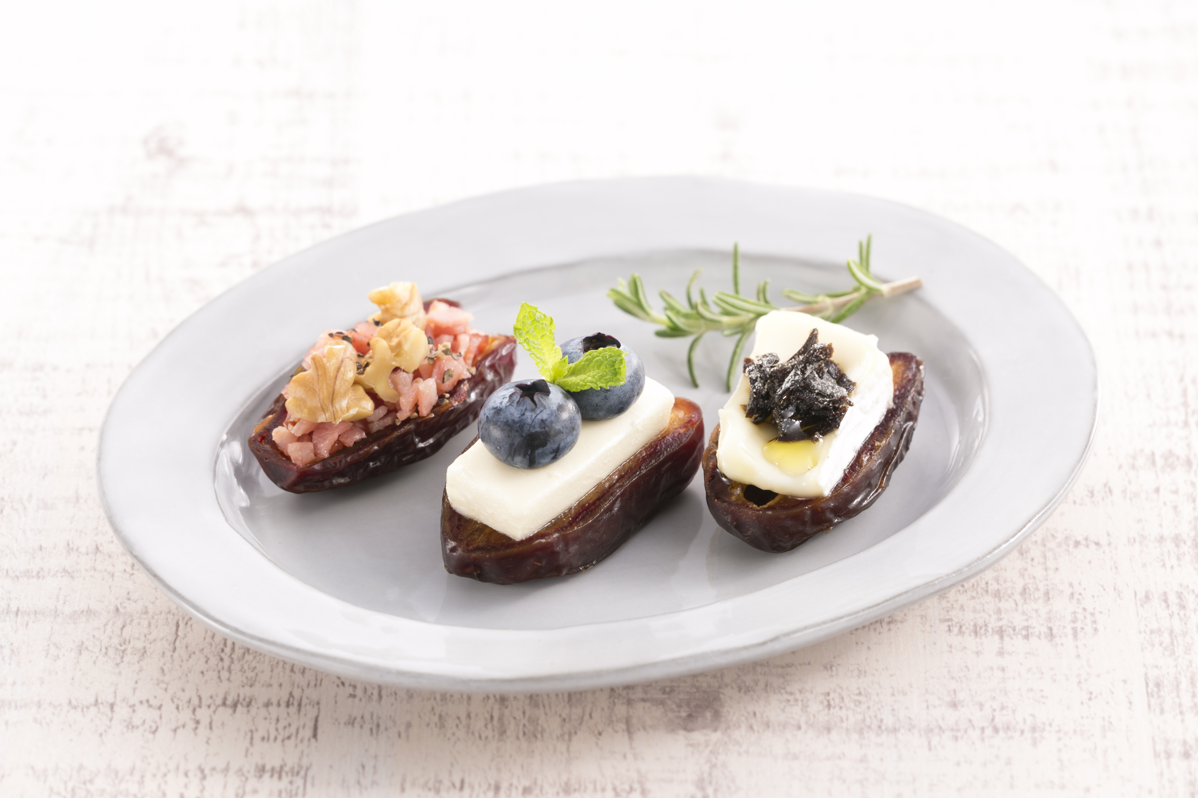 デーツボート(三種盛り)