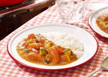 パクっとひと口！カラフル夏カレー