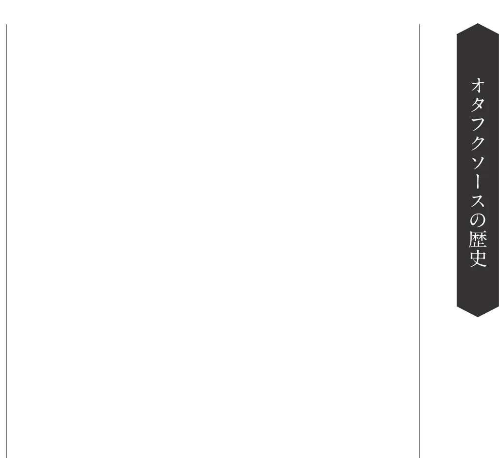 オタフクソースの歴史,食を通じて「健康と豊かさと和」を社会に届けたい。その思いで歩み続けたオタフクソースの日々。