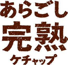 あらごし完熟ケチャップ